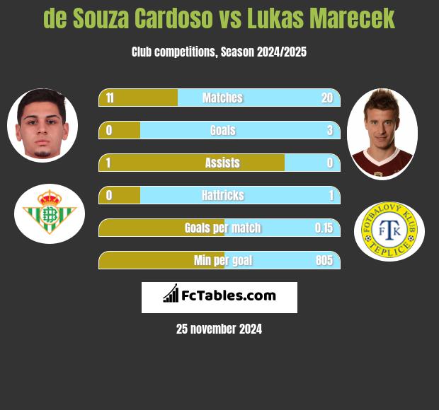 de Souza Cardoso vs Lukas Marecek h2h player stats