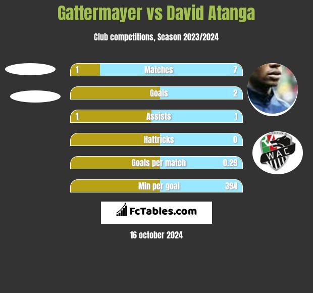 Gattermayer vs David Atanga h2h player stats