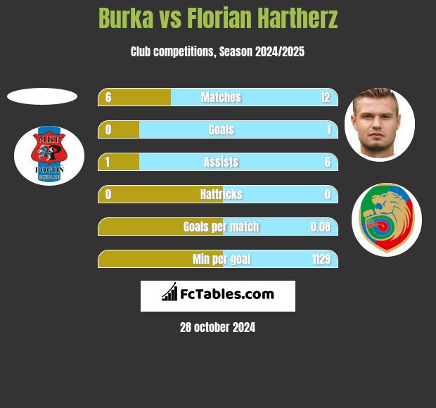 Burka vs Florian Hartherz h2h player stats