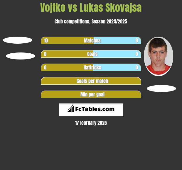 Vojtko vs Lukas Skovajsa h2h player stats