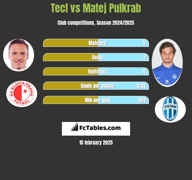 Tecl vs Matej Pulkrab h2h player stats