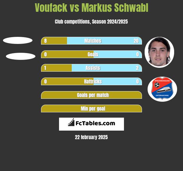 Voufack vs Markus Schwabl h2h player stats