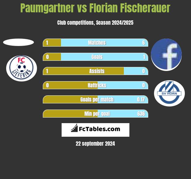 Paumgartner vs Florian Fischerauer h2h player stats