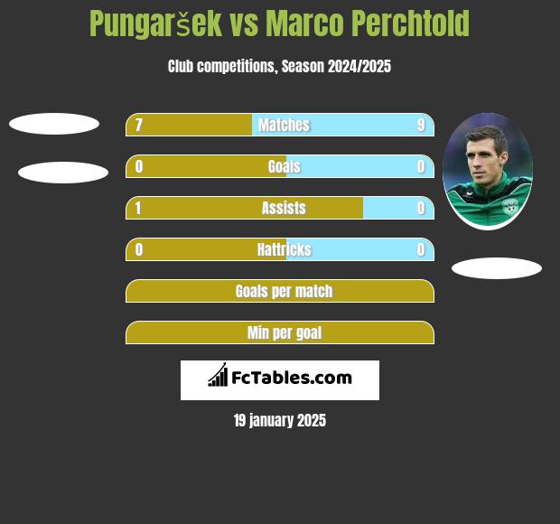 Pungaršek vs Marco Perchtold h2h player stats