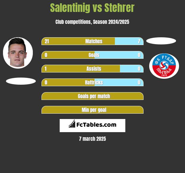 Salentinig vs Stehrer h2h player stats