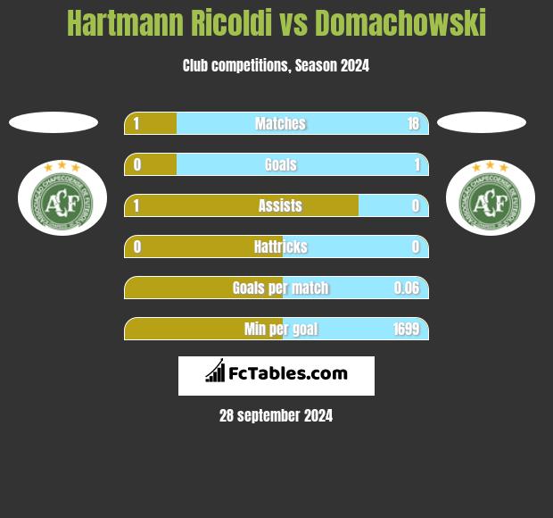 Hartmann Ricoldi vs Domachowski h2h player stats